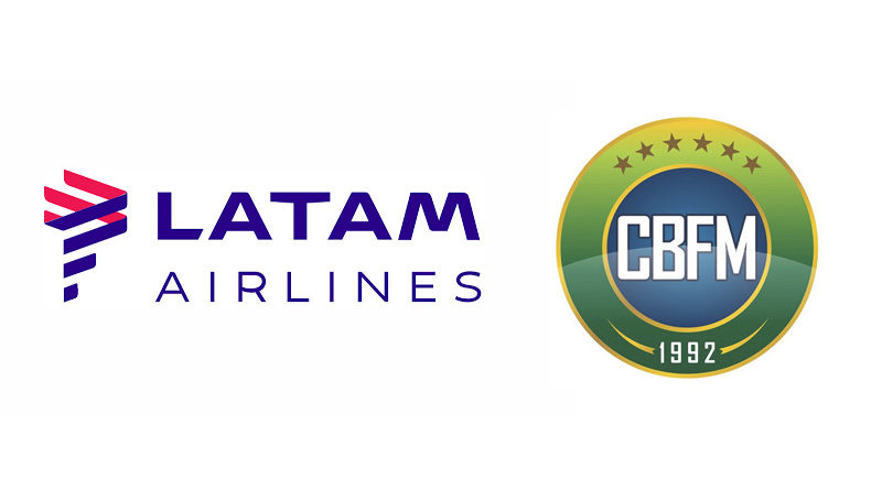 A Latam é a transportadora oficial junto à CBFM