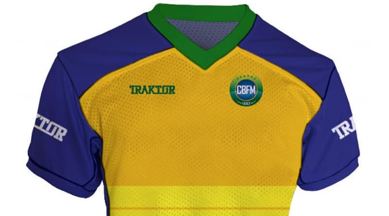 Traktor vende camisas da oficiais da CBFM