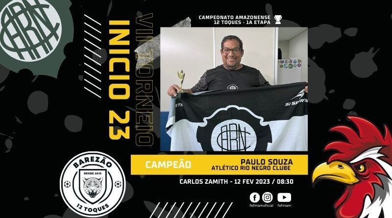 Paulo Souza do Galo é campeão do Torneio Início!