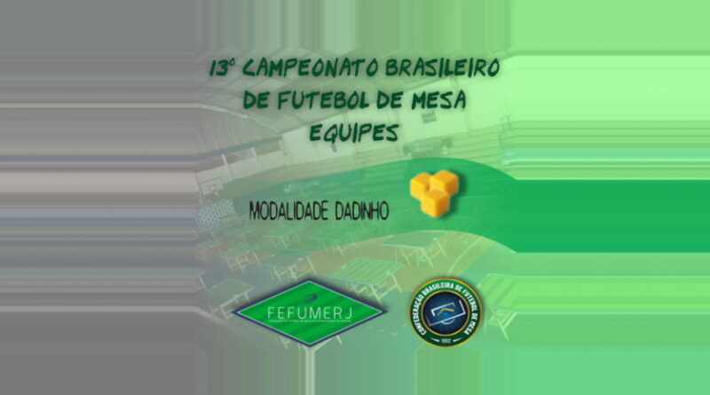 13º Brasileiro Equipes Dadinho – Carta Convite