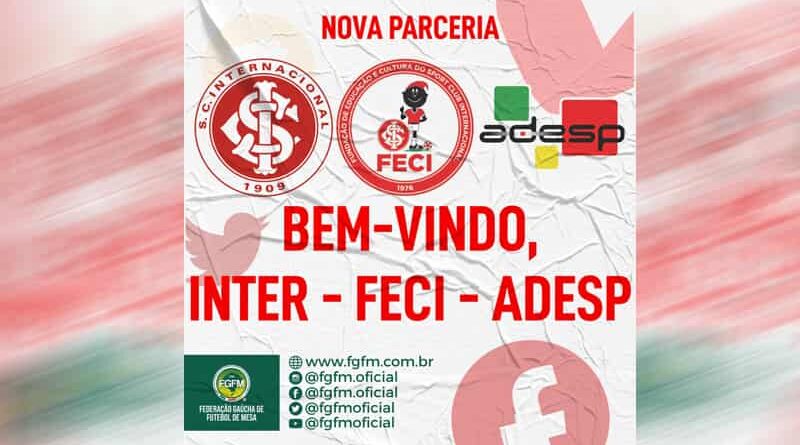 ADESP & FECI – Fundação de Educação e Cultura do Sport Club Internacional firmam parceria esportiva