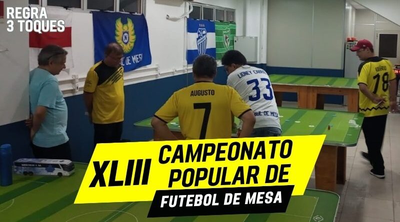 A 43ª edição do campeonato popular vem aí