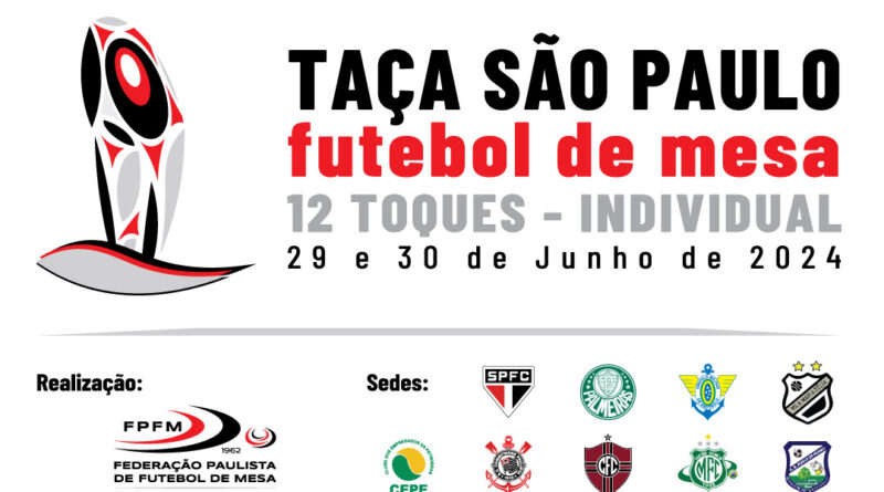 Taça São Paulo de Futebol de Mesa 2024 – 12 Toques