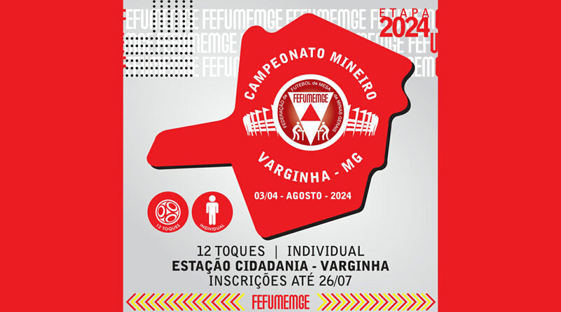 Mineiro de Futebol de Mesa Individual – Carta Convite