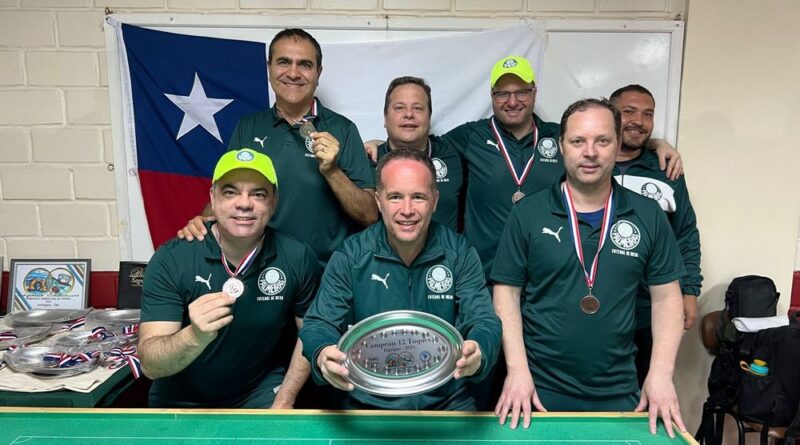 Palmeiras é campeão Sul-americano de clubes regra 12 Toques