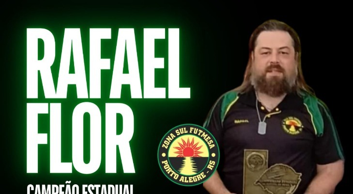 Rafael Flor(ZS Futmesa) é o grande campeão do IV Estadual – Dadinho 2024