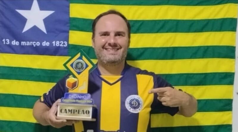 Paulo Amorim do Desportivo Antares é Campeão Piauiense