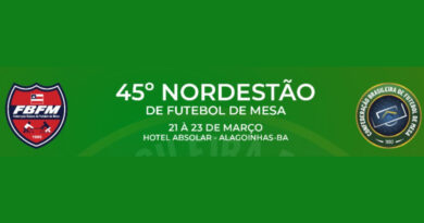 45º Nordestão de Futebol de Mesa regra 1 Toque